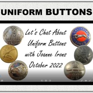 Div II: UNIFORM BUTTONS with Joanne Irons