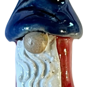 Show Favor Button: MI: Blue French Frocked Gnome